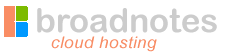 Broad Notes webhosting logo